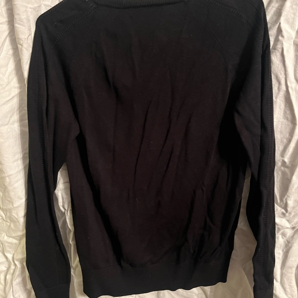Banana Republic Black Button Cardigan Sweater Size M - Picture 4 of 5